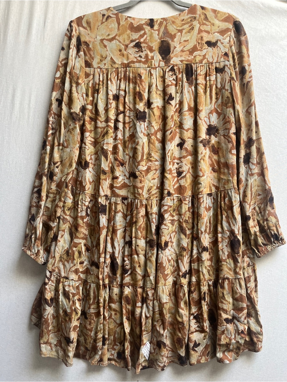 Wilfred Aritzia Barossa Tiered Long Sleeve Babydoll Shirt Dress XS - Picture 3 of 11